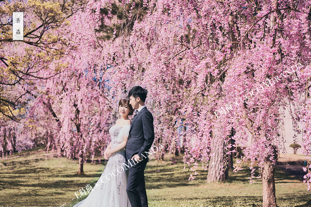 日本青森婚紗｜e時尚婚紗｜海外婚紗｜婚紗攝影